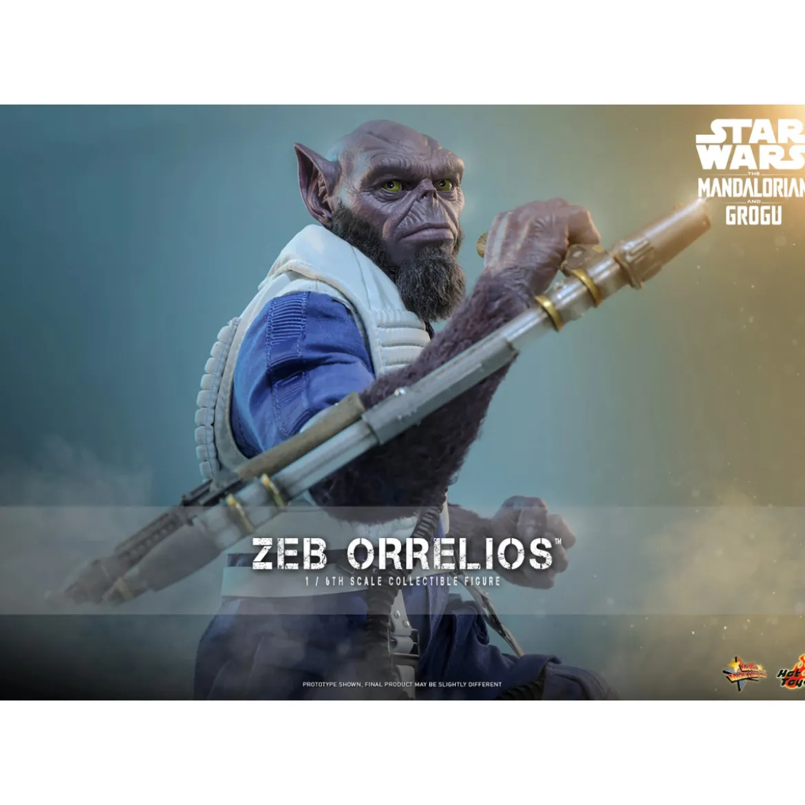 Hot Toys Star Wars - Zeb Orrelios 1/6 MMS876 - Star Wars: The Mandalorian & Grogu