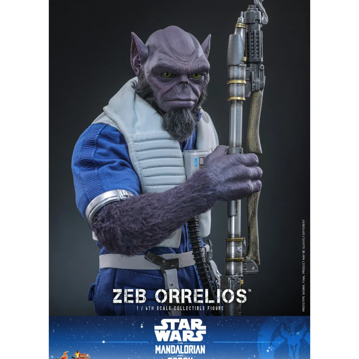 Hot Toys Star Wars - Zeb Orrelios 1/6 MMS876 - Star Wars: The Mandalorian & Grogu