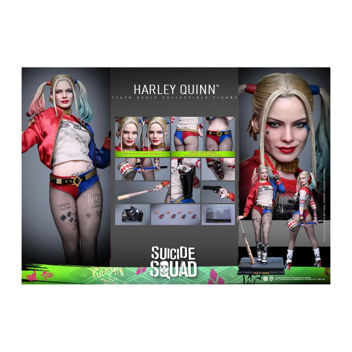 Hot Toys Suicide Squad - Harley Quinn 2.0 MMS841 1/6