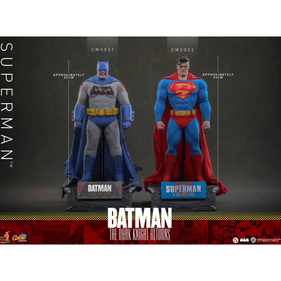 Hot Toys - SUPERMAN - Batman: The Dark Knight Returns Comic Masterpiece 1/6