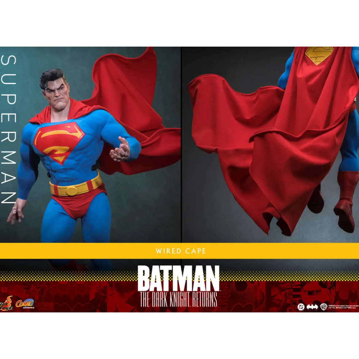 Hot Toys - SUPERMAN - Batman: The Dark Knight Returns Comic Masterpiece 1/6