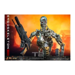 Hot Toys - Terminator 2: Judgment Day MMS 1/6 - Endoskeleton (Battle Damaged Version) Die cast MMS840D77