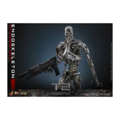 Hot Toys - Terminator 2: Judgment Day MMS 1/6 - Endoskeleton (Battle Damaged Version) Die cast MMS840D77