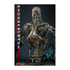 Hot Toys - Terminator 2: Judgment Day MMS 1/6 - Endoskeleton (Battle Damaged Version) Die cast MMS840D77