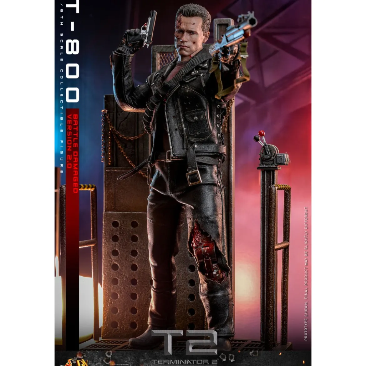Hot Toys - Terminator 2: Judgment Day MMS 1/6 - Battle Damaged T-800 V2.0