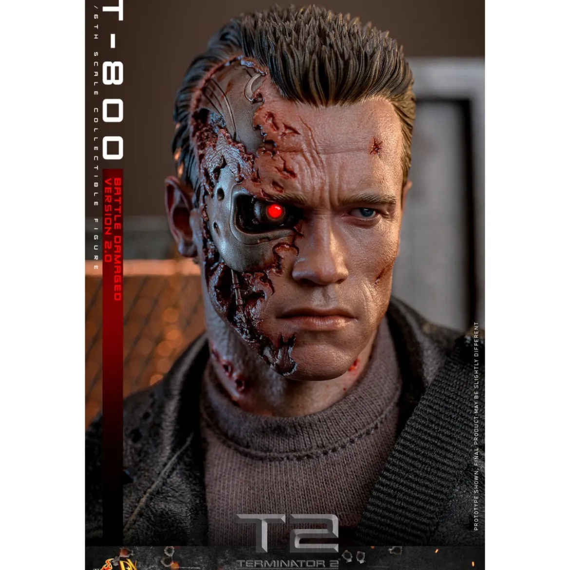 Hot Toys - Terminator 2: Judgment Day MMS 1/6 - Battle Damaged T-800 V2.0