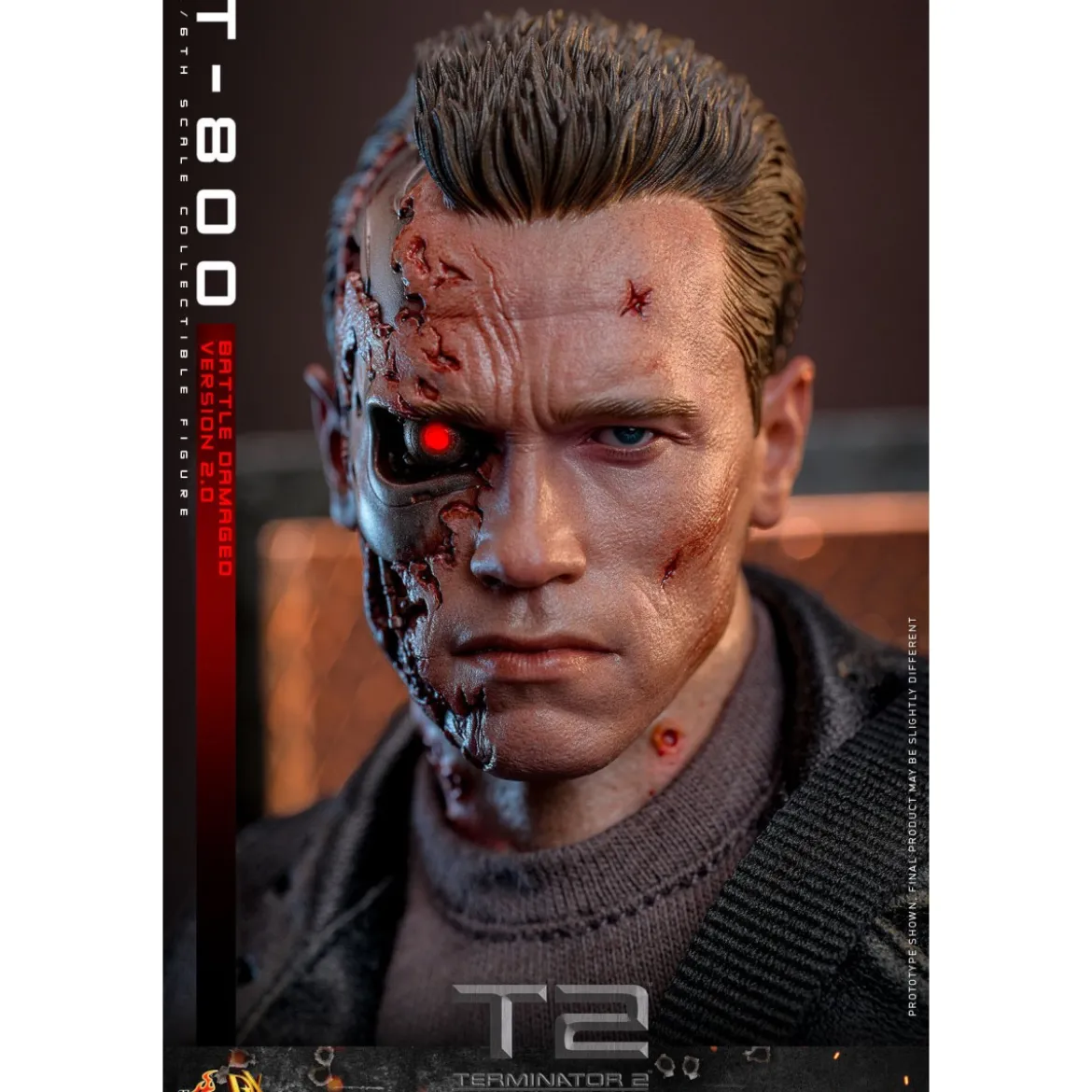 Hot Toys - Terminator 2: Judgment Day MMS 1/6 - Battle Damaged T-800 V2.0