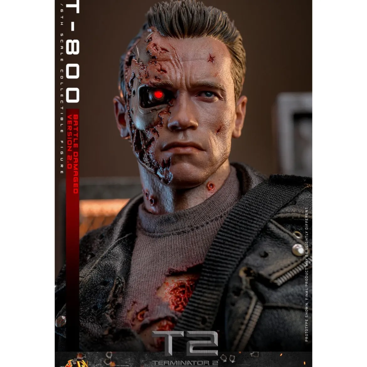 Hot Toys - Terminator 2: Judgment Day MMS 1/6 - Battle Damaged T-800 V2.0