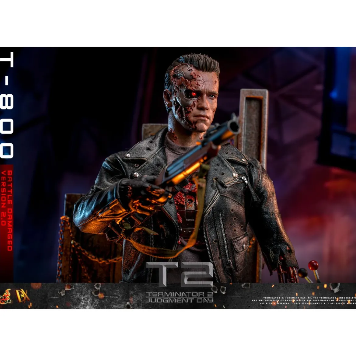 Hot Toys - Terminator 2: Judgment Day MMS 1/6 - Battle Damaged T-800 V2.0