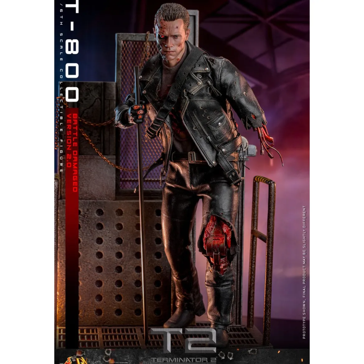 Hot Toys - Terminator 2: Judgment Day MMS 1/6 - Battle Damaged T-800 V2.0