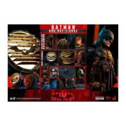 Hot toys - THE BATMAN AND BAT-SIGNAL Movie Masterpiece 1/6