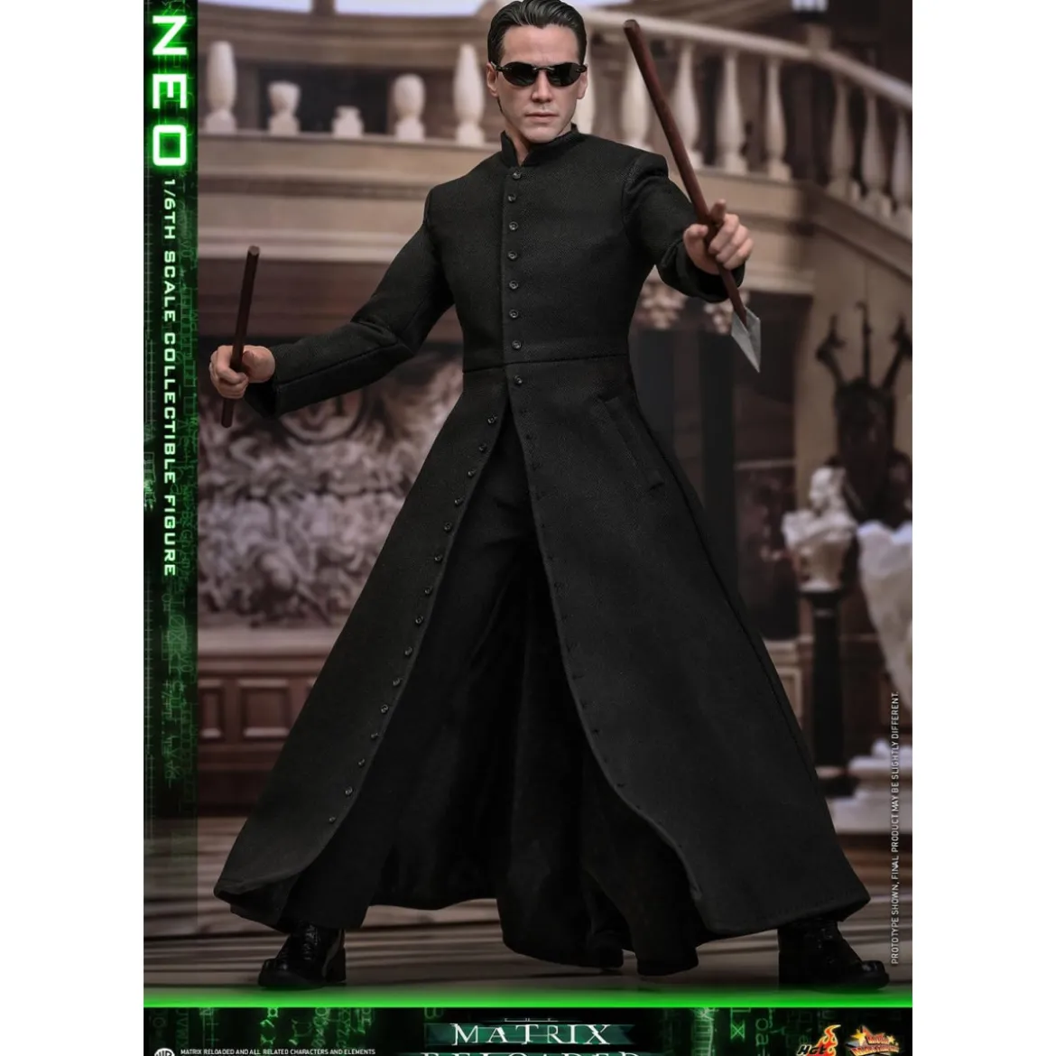 Hot Toys - The Matrix Reloaded figurine 1/6 Neo MMS868