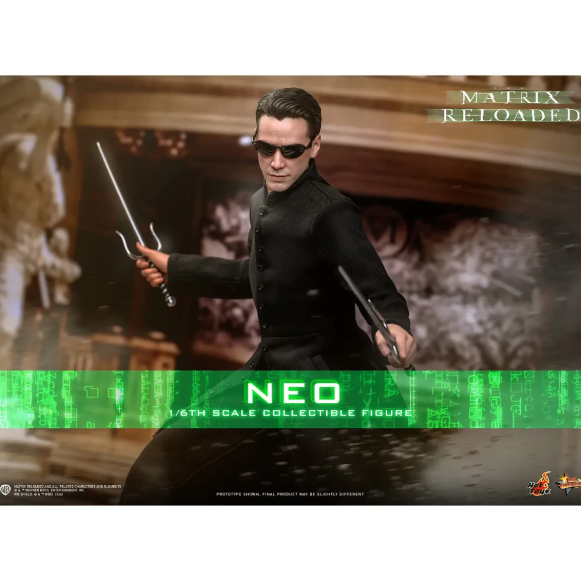 Hot Toys - The Matrix Reloaded figurine 1/6 Neo MMS868