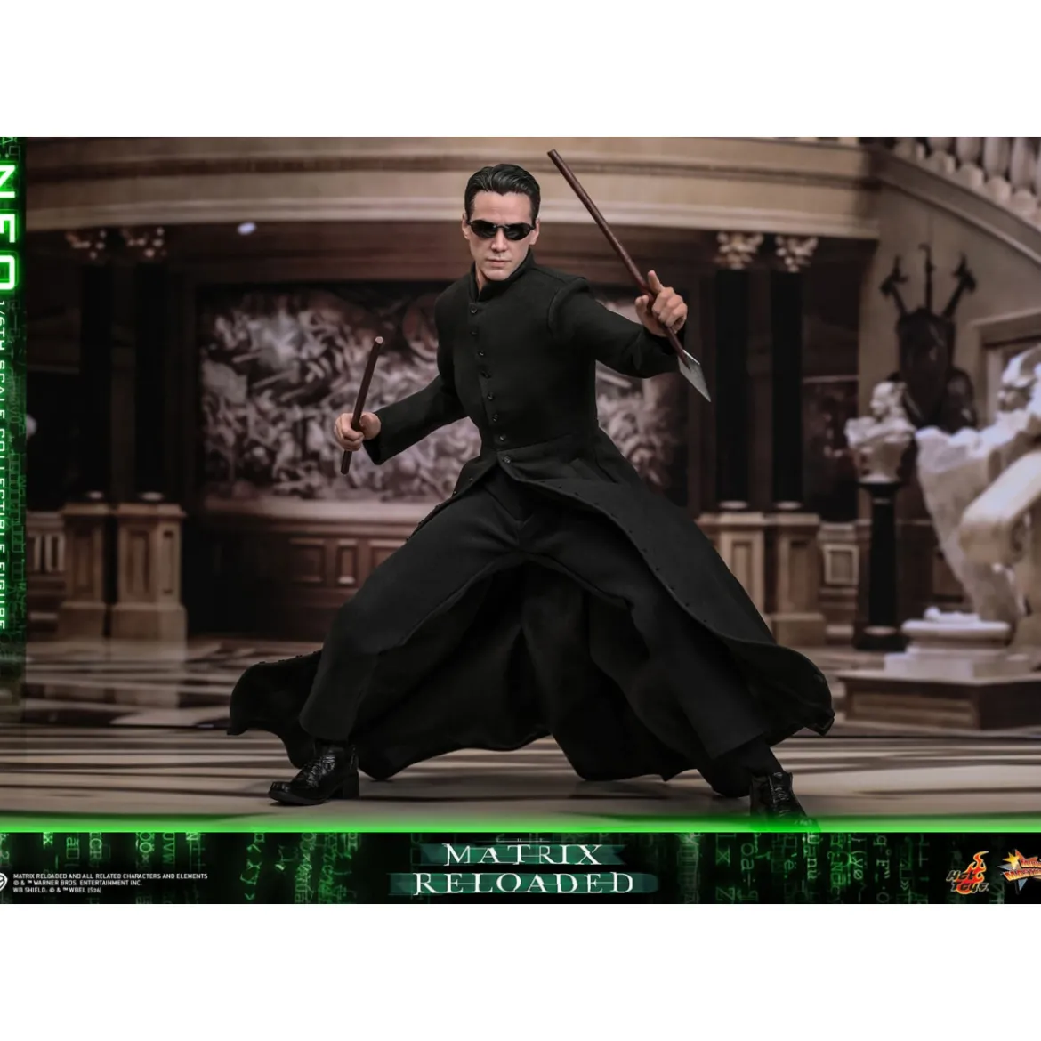 Hot Toys - The Matrix Reloaded figurine 1/6 Neo MMS868