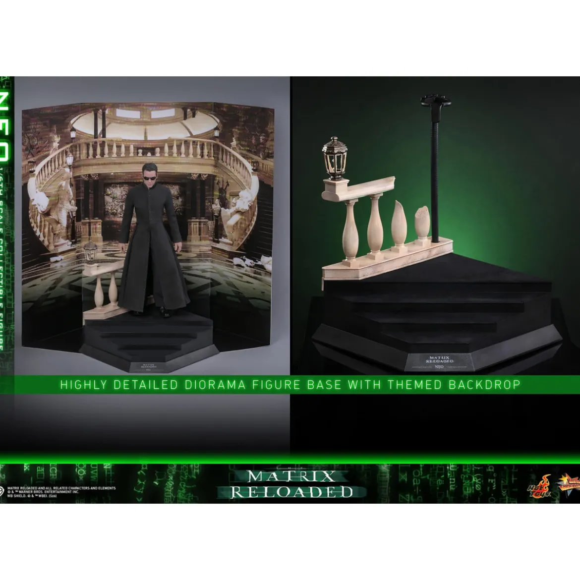 Hot Toys - The Matrix Reloaded figurine 1/6 Neo MMS868