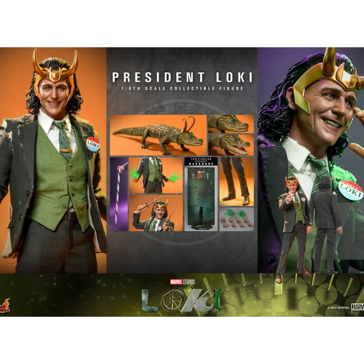 Hot toys TMS067 - President LOKI 1/6 - Disney +