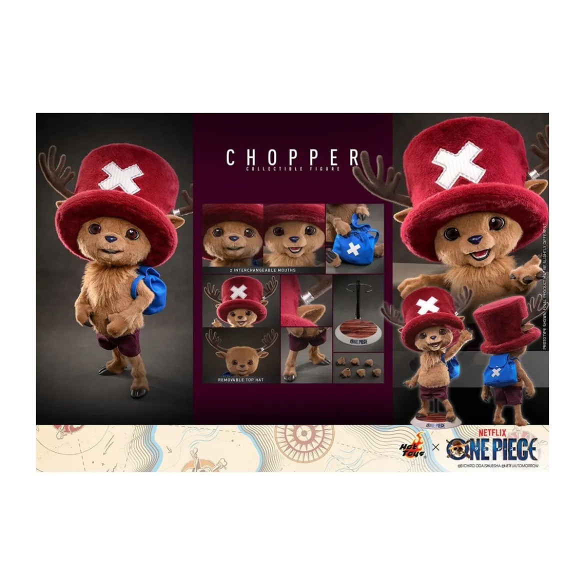 Hot toys - TONY TONY CHOPPER Collectible Figure 1/1 - One Piece Tv Serie