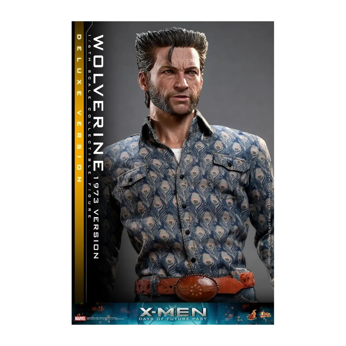 Hot Toys - Wolverine (1973 Version) Deluxe Version - X-Men Days of Future Past figurine 1/6
