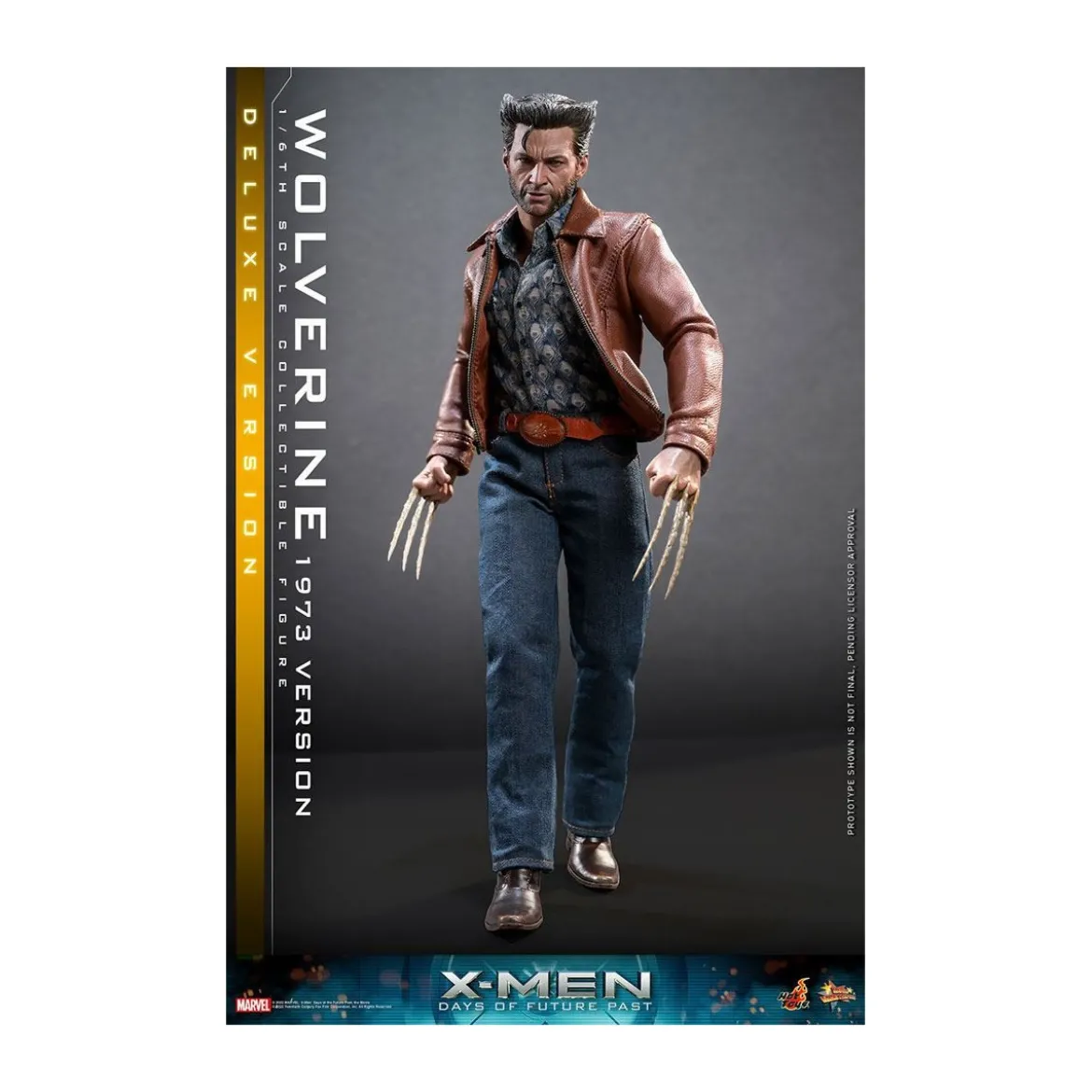Hot Toys - Wolverine (1973 Version) Deluxe Version - X-Men Days of Future Past figurine 1/6