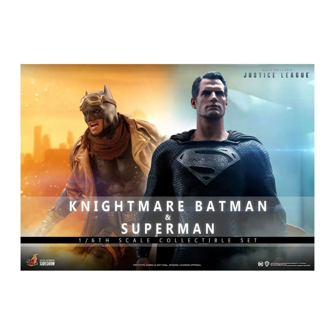 Hot Toys - Zack Snyder - Justice League Knightmare Batman and Superman