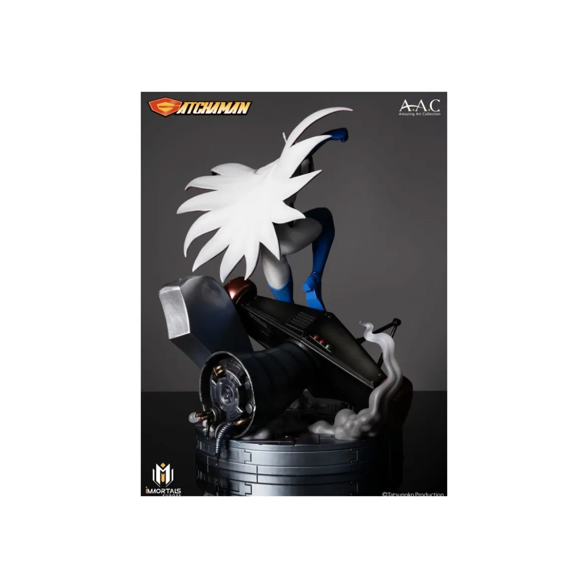Immortals Collectibles Gatachman - Ken The Eagle The Leader Of The Science Ninja Team - Amazing Art Collection 1/7