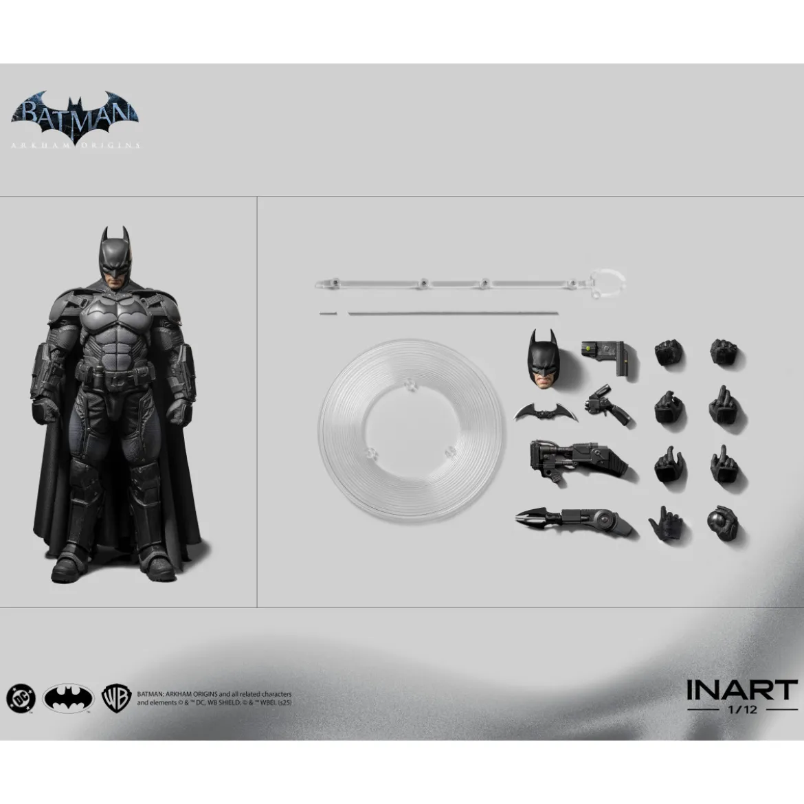 INART - Batman: Arkham Origins 1/12 Scale Figure Batman