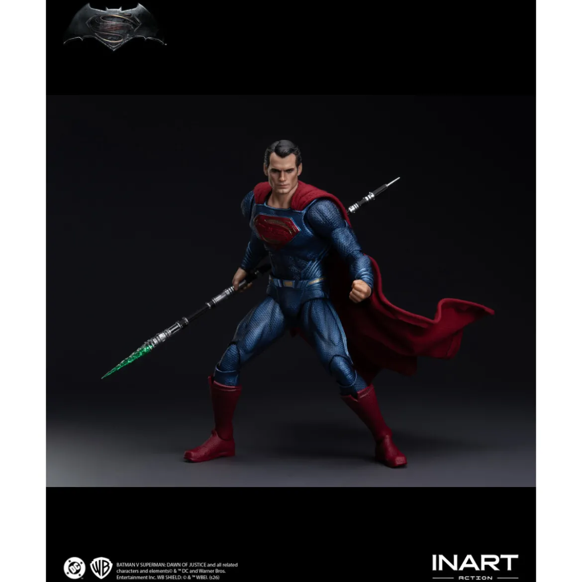 INART - Batman v Superman: Dawn of Justice - Superman Action Figure 1/12
