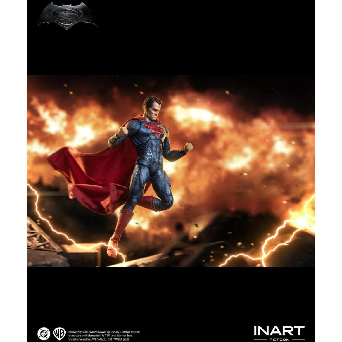 INART - Batman v Superman: Dawn of Justice - Superman Action Figure 1/12