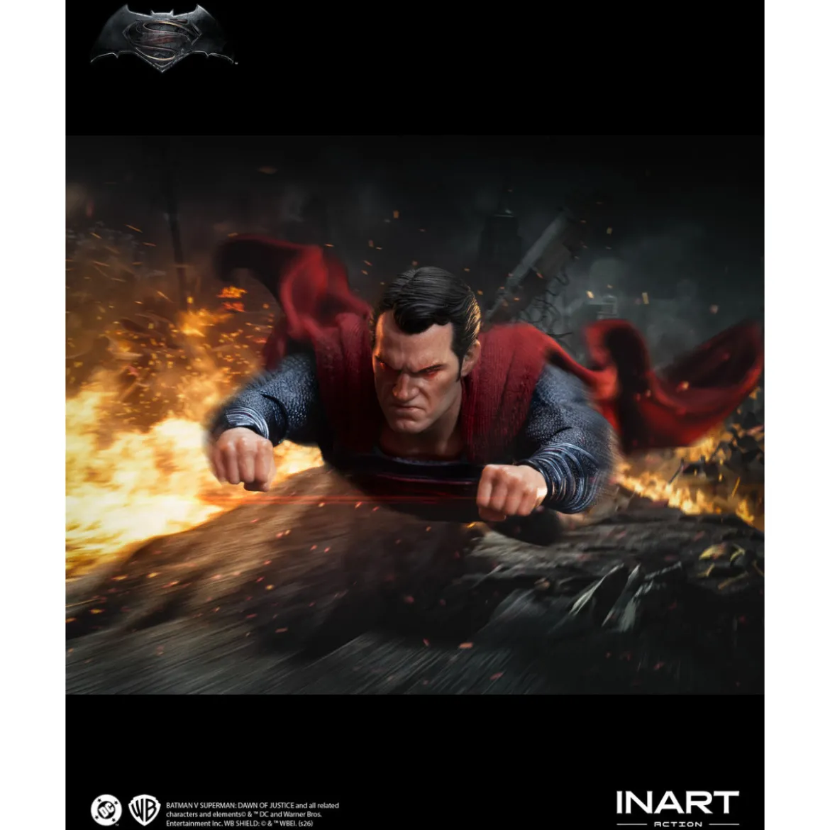 INART - Batman v Superman: Dawn of Justice - Superman Action Figure 1/12