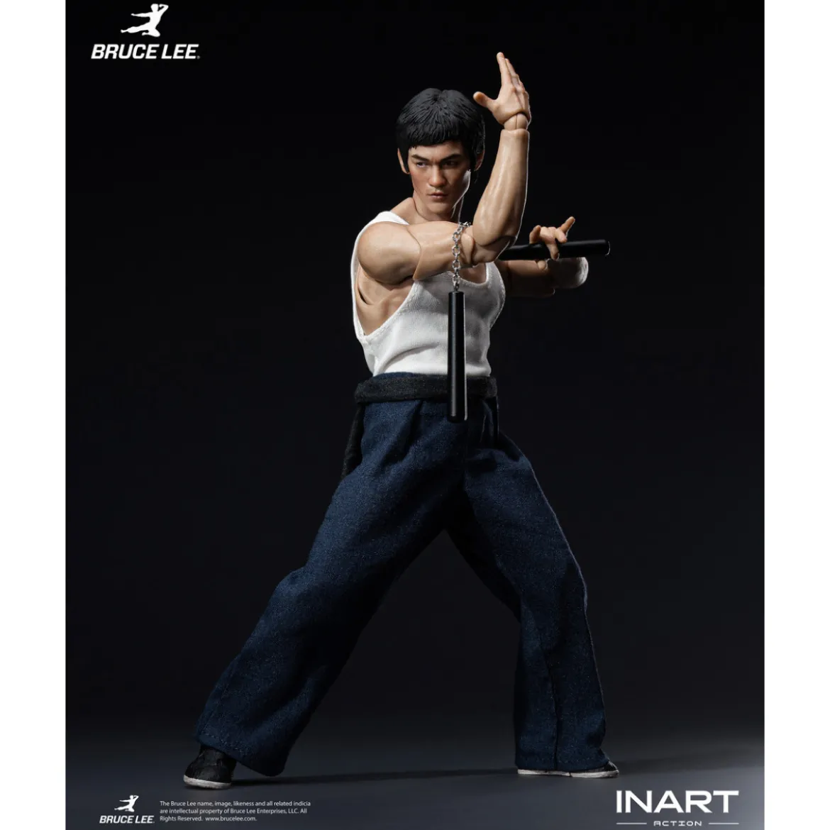 INART - Bruce Lee (Kung Fu Outfit) 1/12 Action Figure