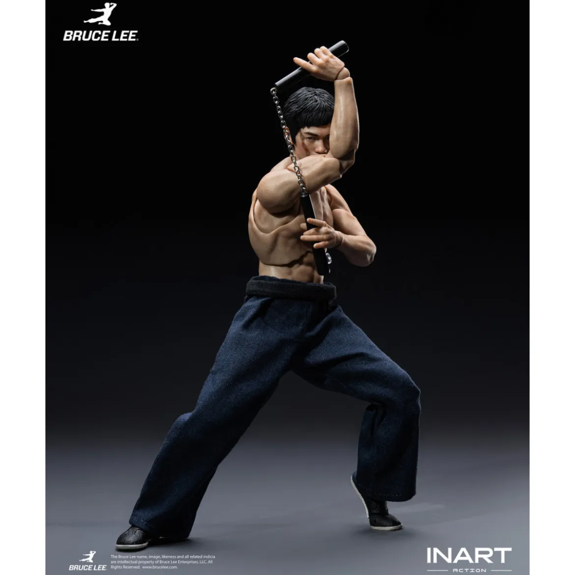 INART - Bruce Lee (Kung Fu Outfit) 1/12 Action Figure