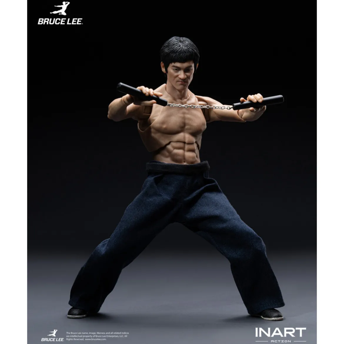 INART - Bruce Lee (Kung Fu Outfit) 1/12 Action Figure