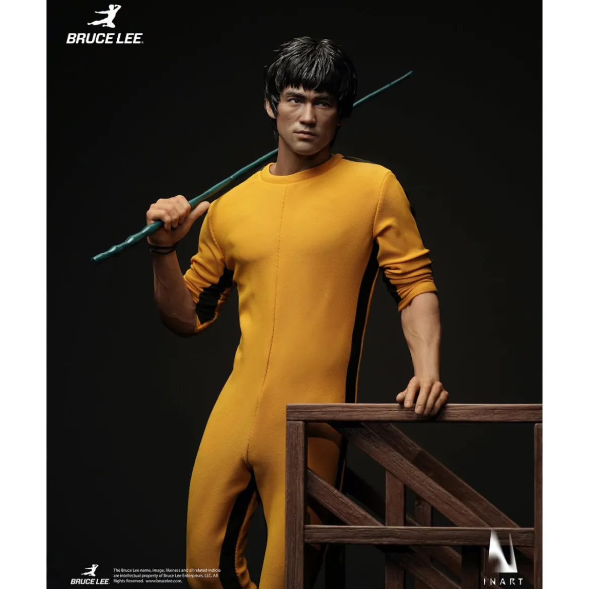INART - Bruce Lee (Yellow Jumpsuit) 1/6 Collectible Figure - Le Jeu de la Mort