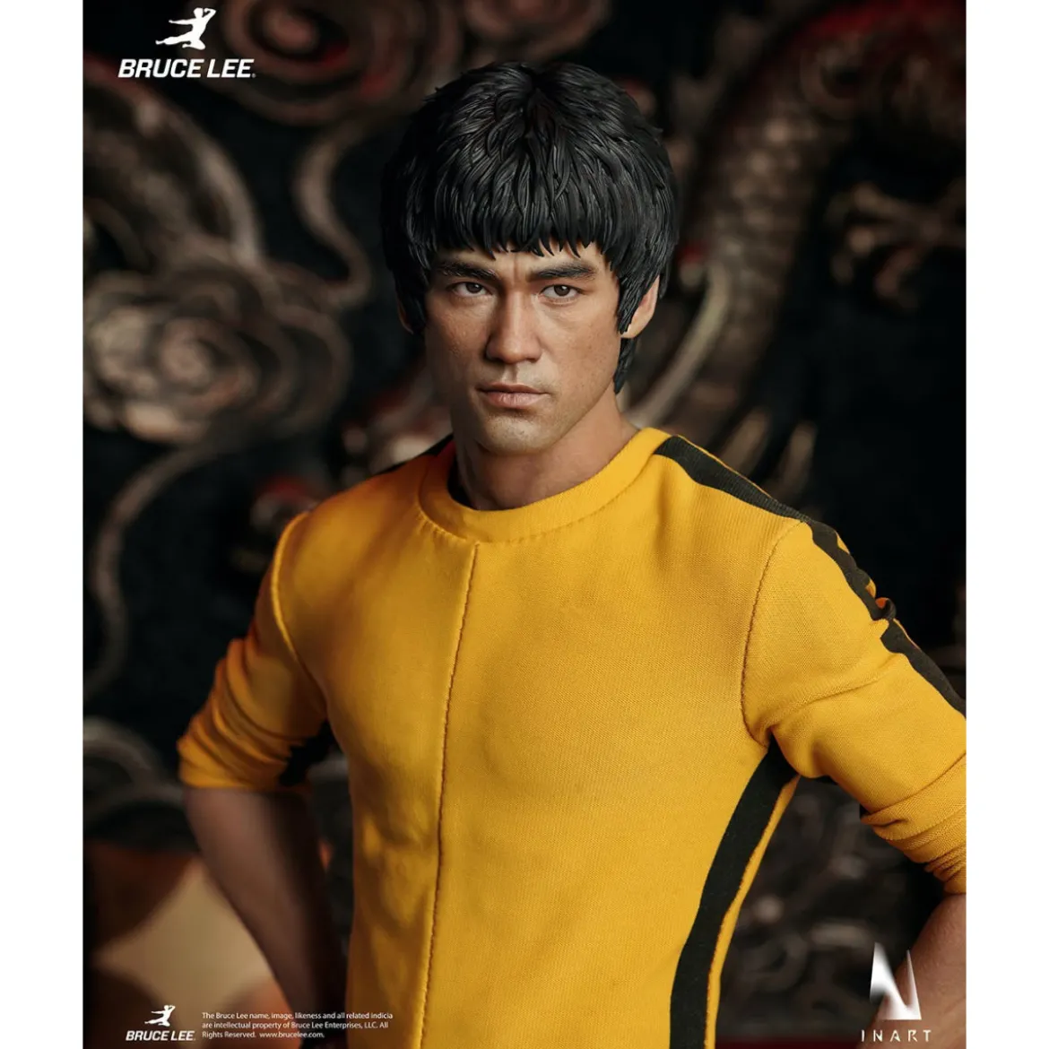 INART - Bruce Lee (Yellow Jumpsuit) 1/6 Collectible Figure - Le Jeu de la Mort