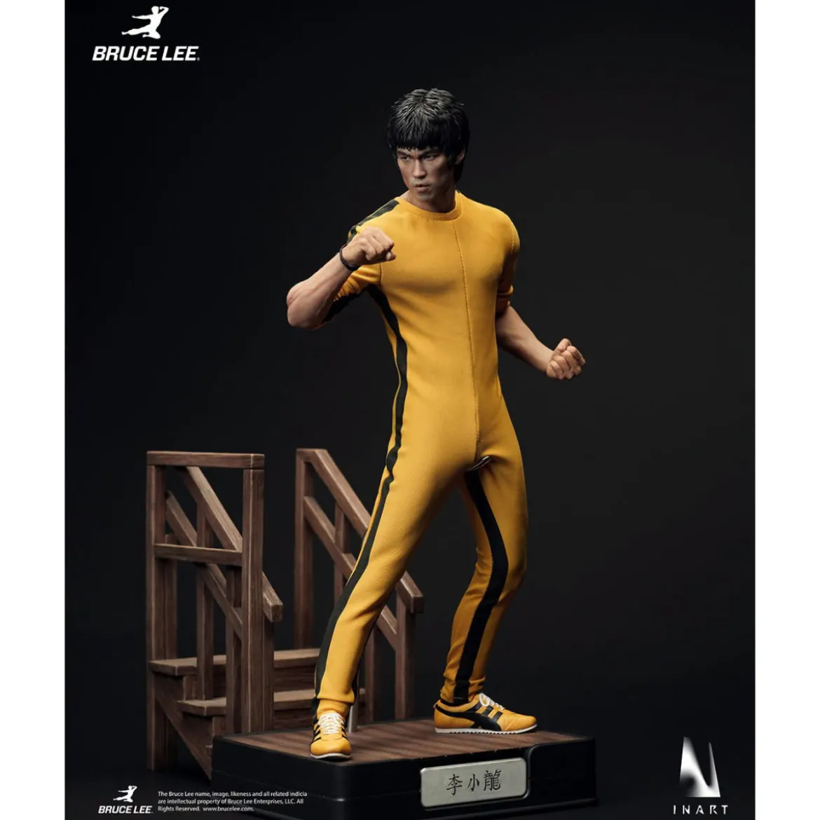 INART - Bruce Lee (Yellow Jumpsuit) 1/6 Collectible Figure - Le Jeu de la Mort