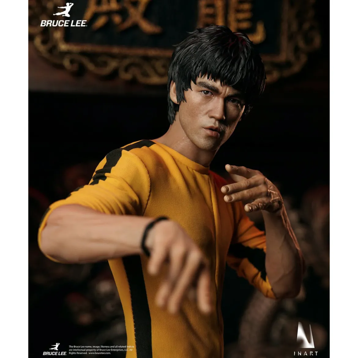 INART - Bruce Lee (Yellow Jumpsuit) 1/6 Collectible Figure - Le Jeu de la Mort