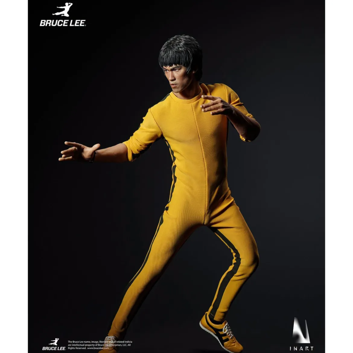 INART - Bruce Lee (Yellow Jumpsuit) 1/6 Collectible Figure - Le Jeu de la Mort
