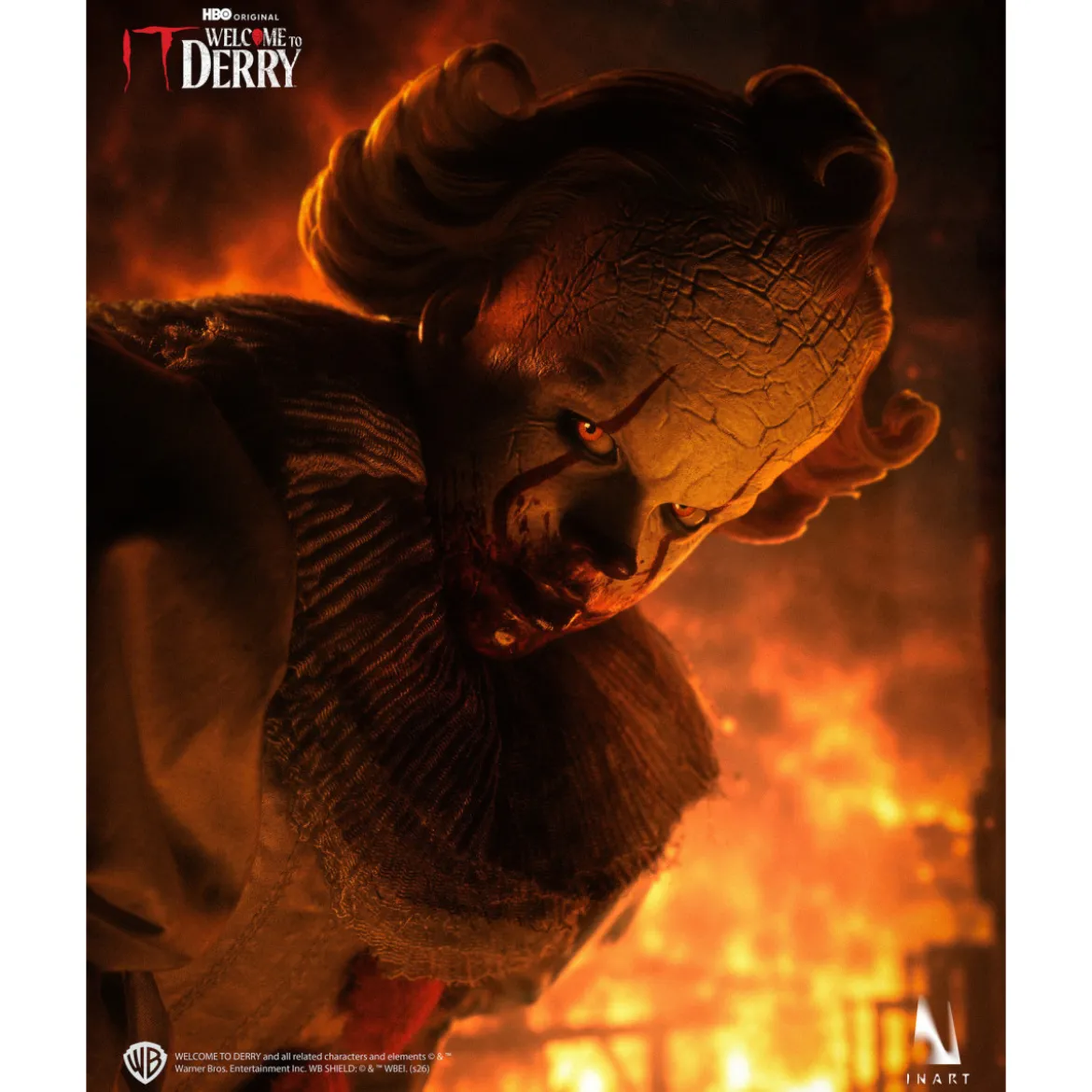 INART - Pennywise 1/6 Collectible Figure - IT: Welcome to Derry Season 1