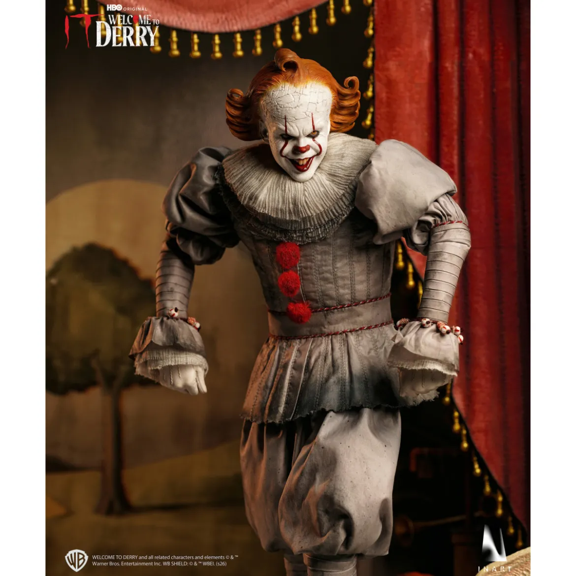 INART - Pennywise 1/6 Collectible Figure - IT: Welcome to Derry Season 1