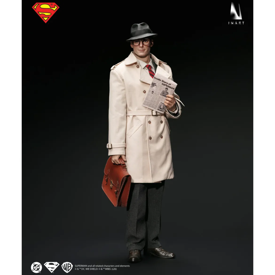 INART - Superman & Clark Kent 1978 1/6 Scale Collectible Figurine