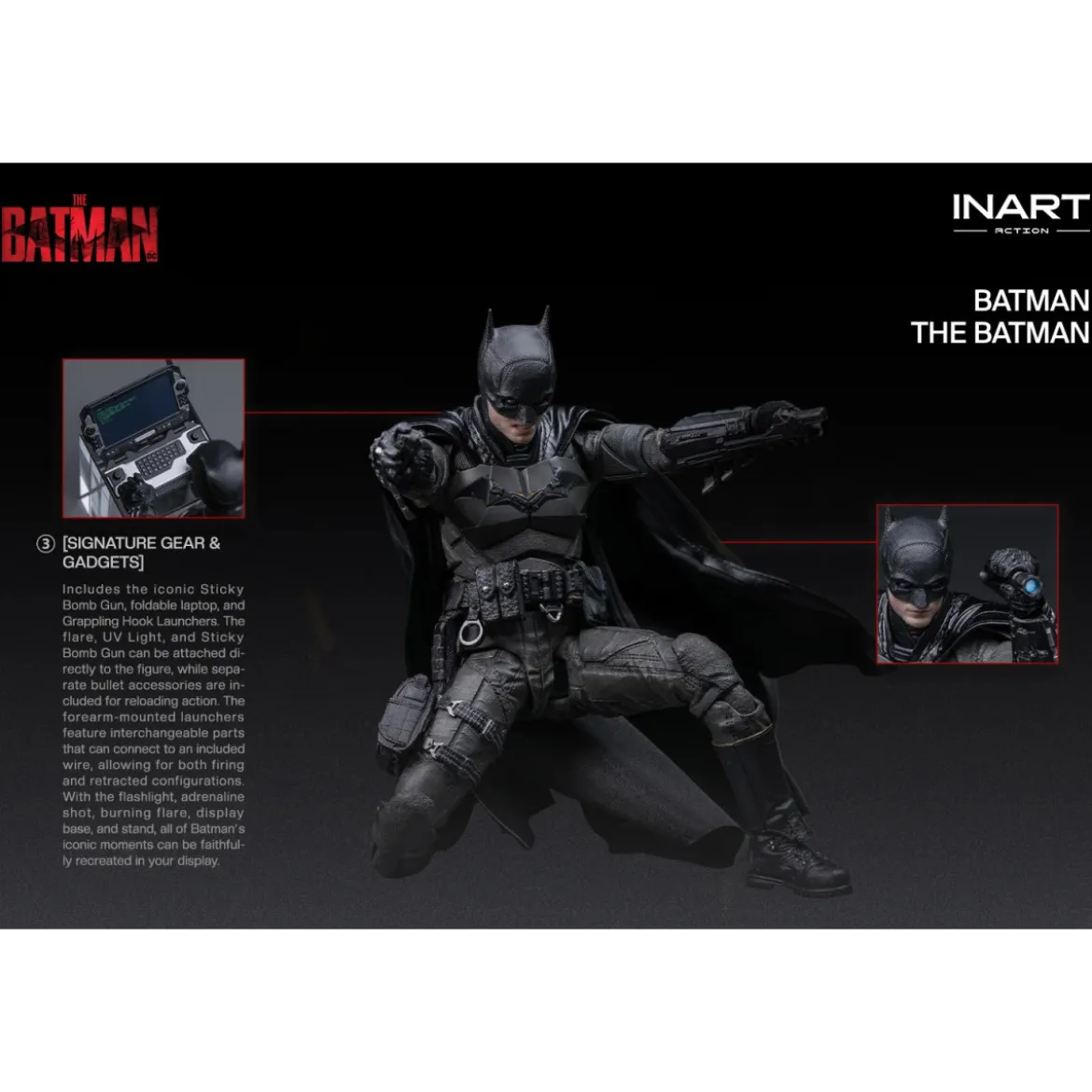INART - The Batman 1/12 Scale Figure