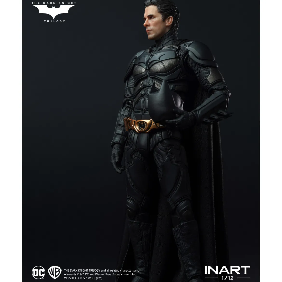 INART - The Dark Knight Rises: Batman 1/12 Scale Figure - Deluxe