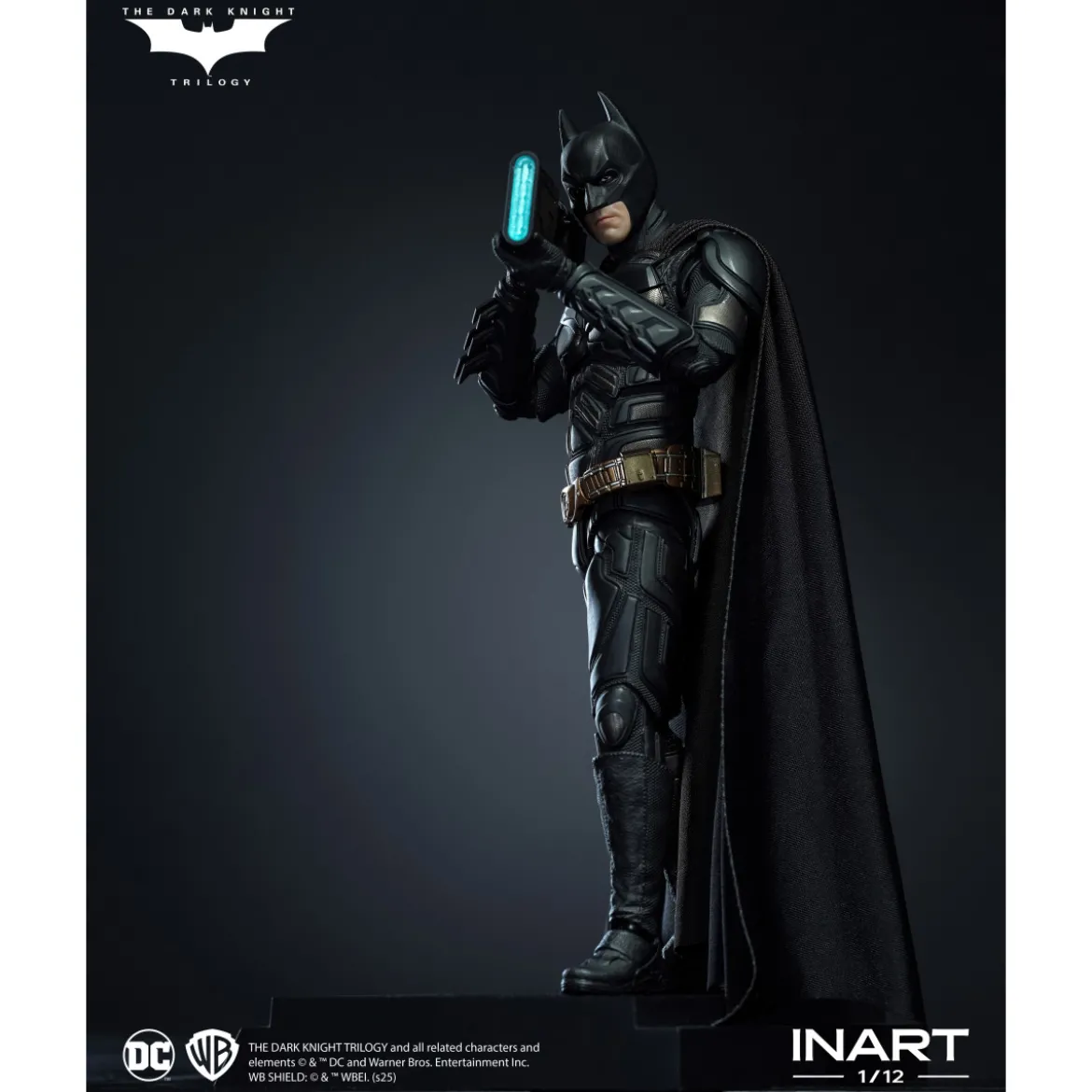 INART - The Dark Knight Rises: Batman 1/12 Scale Figure - Deluxe