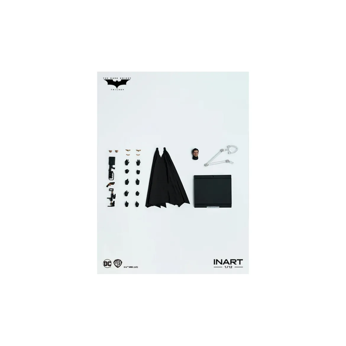 INART - The Dark Knight Rises: Batman 1/12 Scale Figure - Deluxe
