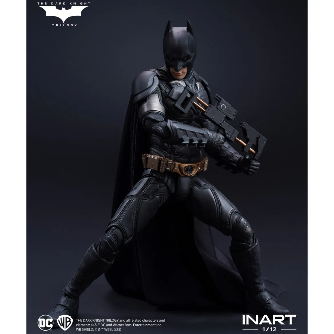 INART - The Dark Knight Rises: Batman 1/12 Scale Figure - Deluxe