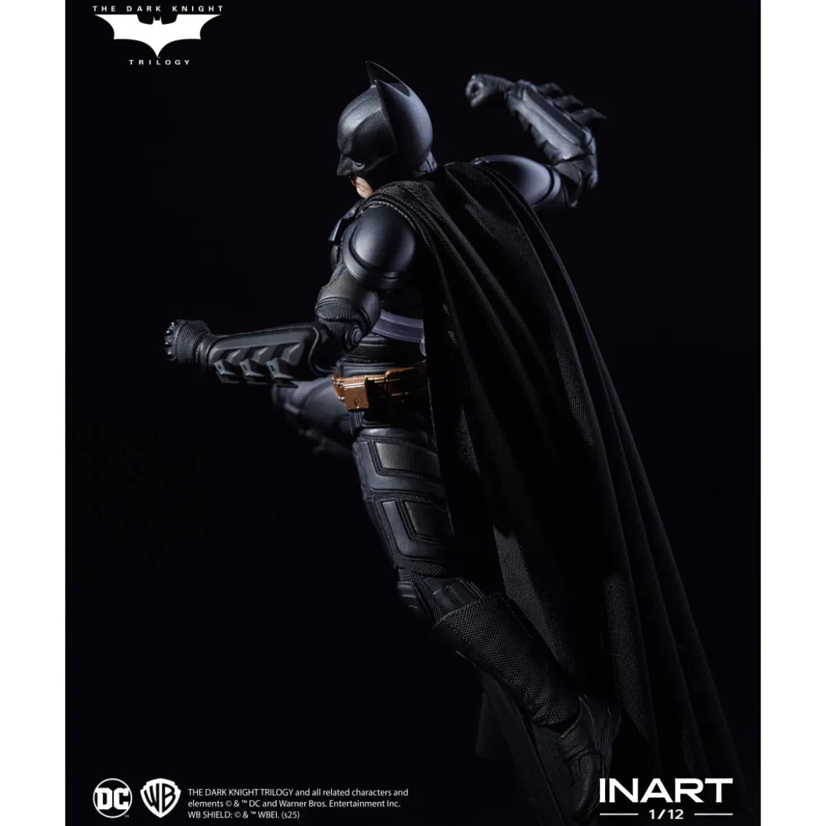 INART - The Dark Knight Rises: Batman 1/12 Scale Figure - Deluxe