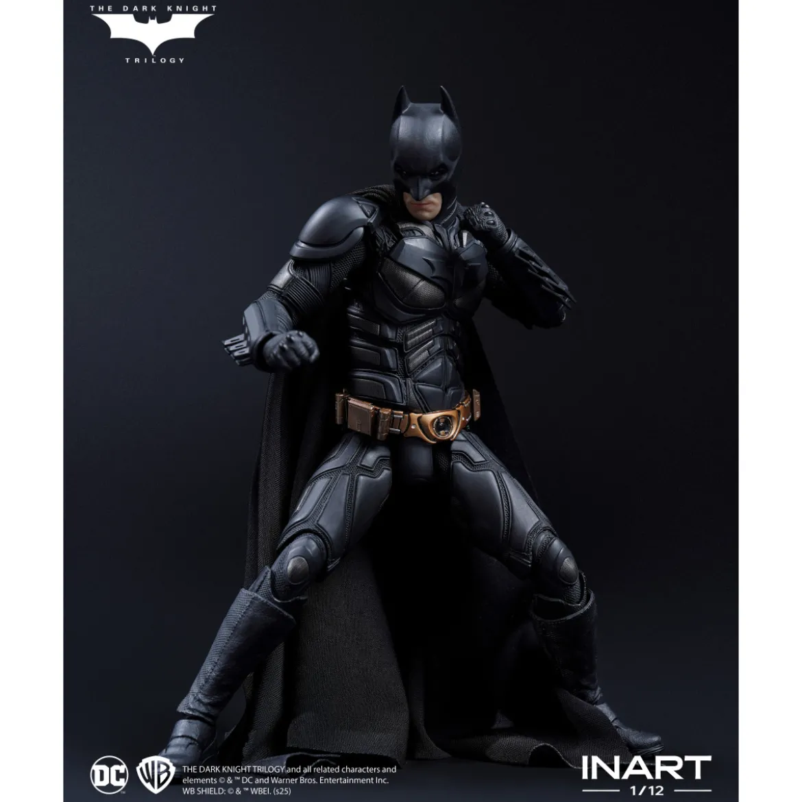 INART - The Dark Knight Rises: Batman 1/12 Scale Figure - Deluxe