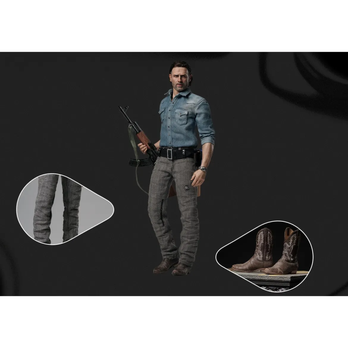 Inart The Walking Dead Season 8 - Rick Grimes 1/6