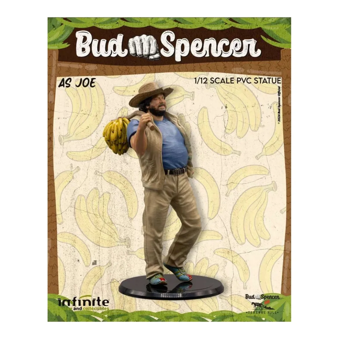 Infinite - Bud Spencer as Joe 1/12 pvc Statue - Banana Joe