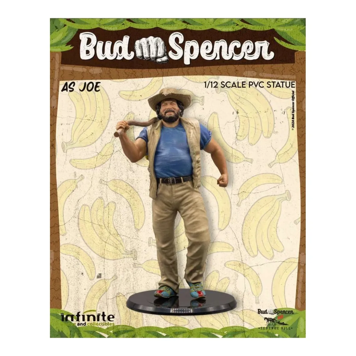 Infinite - Bud Spencer as Joe 1/12 pvc Statue - Banana Joe